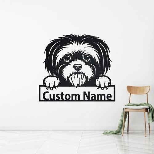 Décoration Murale Chien Shih Tzu