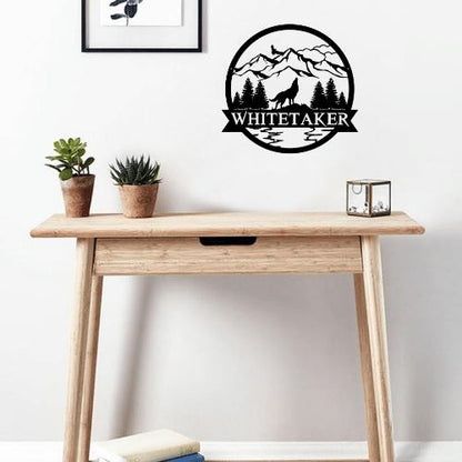 Loup Personnalisé Décoration