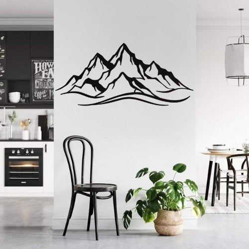 Déco Murale Montagne Cuisine